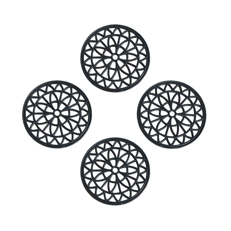 A1HC Rubber Step Mat Multi Functional -Garden Stepping Stone Mat, Outdoor Decorative Tray