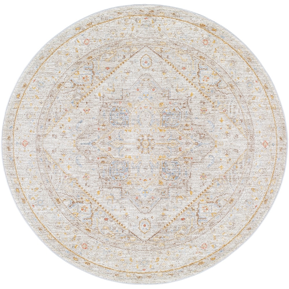 Livabliss Traditional Avant Garde Medallion Area Rug