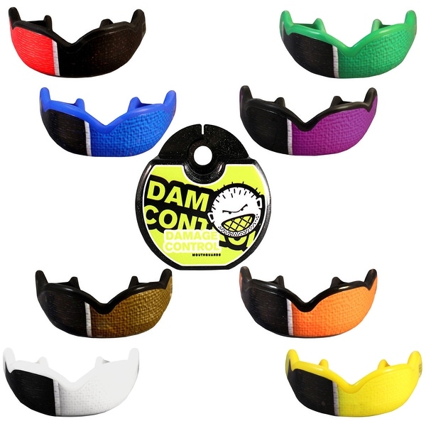 Damage Control Mouthguard White Belt