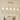 Mid-Century 5-Light Candle White Fabric Linear Island Pendant