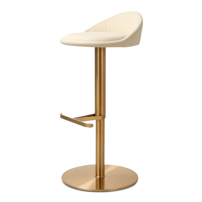 Vito Swivel Counter Stool - Off White