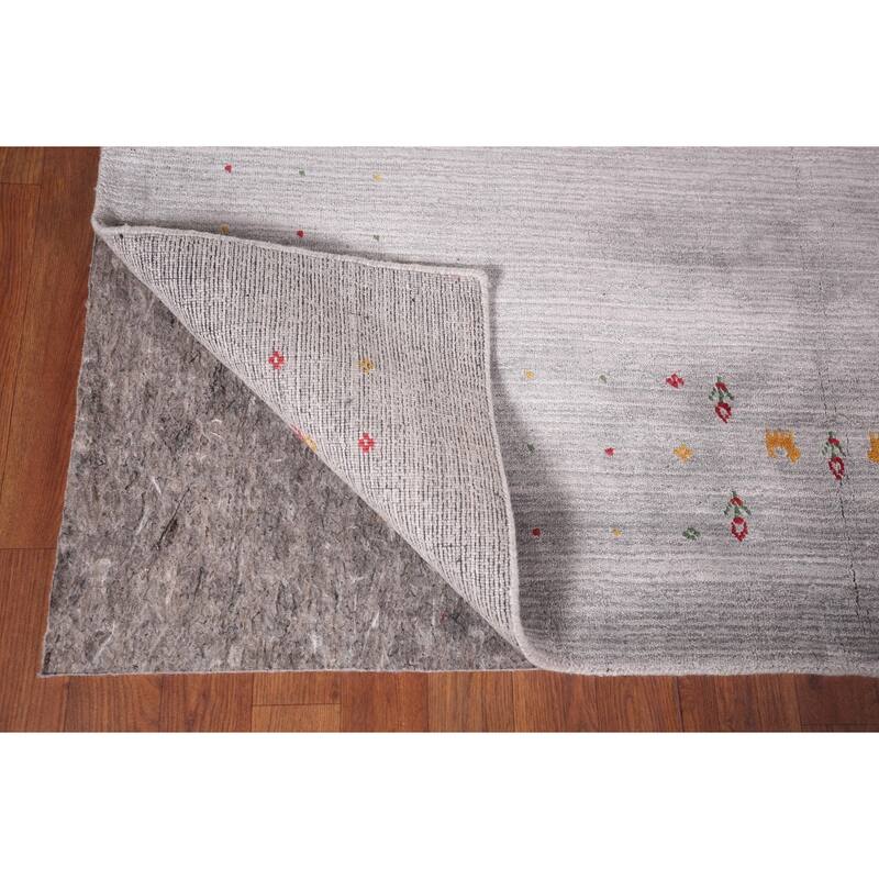 Tribal Gabbeh Oriental Area Rug Handmade Living Room Wool Carpet - 5'3"x 7'9"