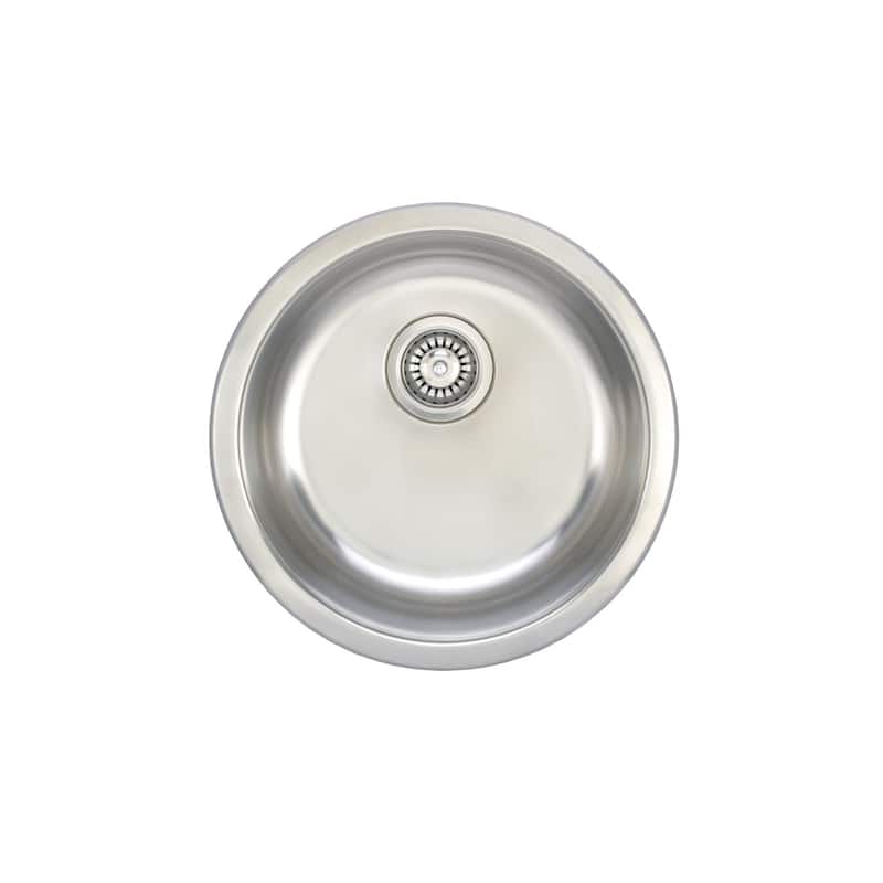 Wells Sinkware 19inch Undermount Single Bowl 18gauge Stainless Steel Kitchen/ Bar Sink Sink
