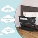 preview thumbnail 4 of 19, Dream On Me Lilly Bassinet & Bedside Sleeper