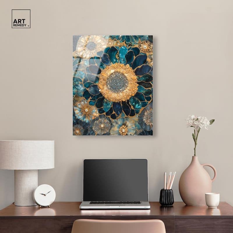 Opulent Geode II Acrylic by Art Remedy, Ready to Hang