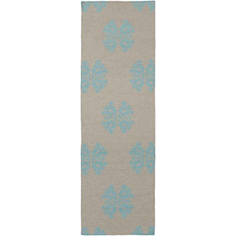 Columbia Flatweave Damask Runner Rug