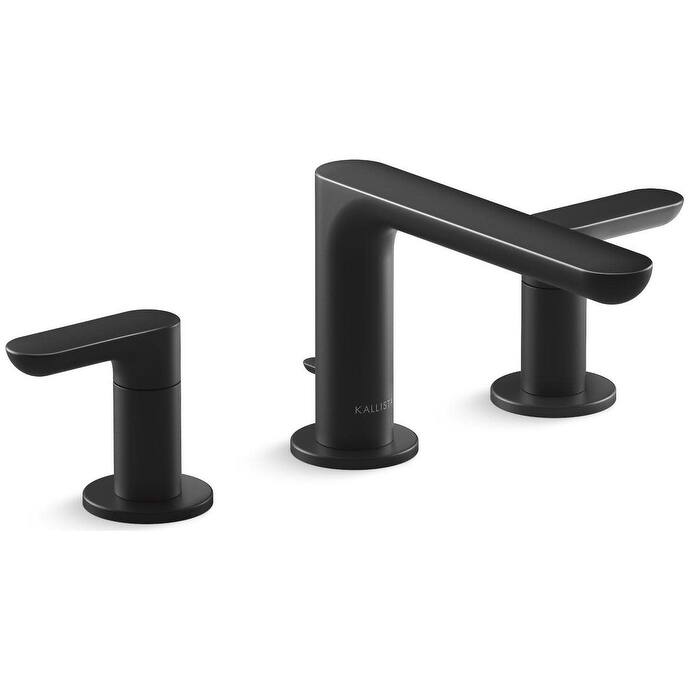 Kallista P34119-LV 002 Collection 1.2 GPM Widespread Bathroom Faucet - Matte Black