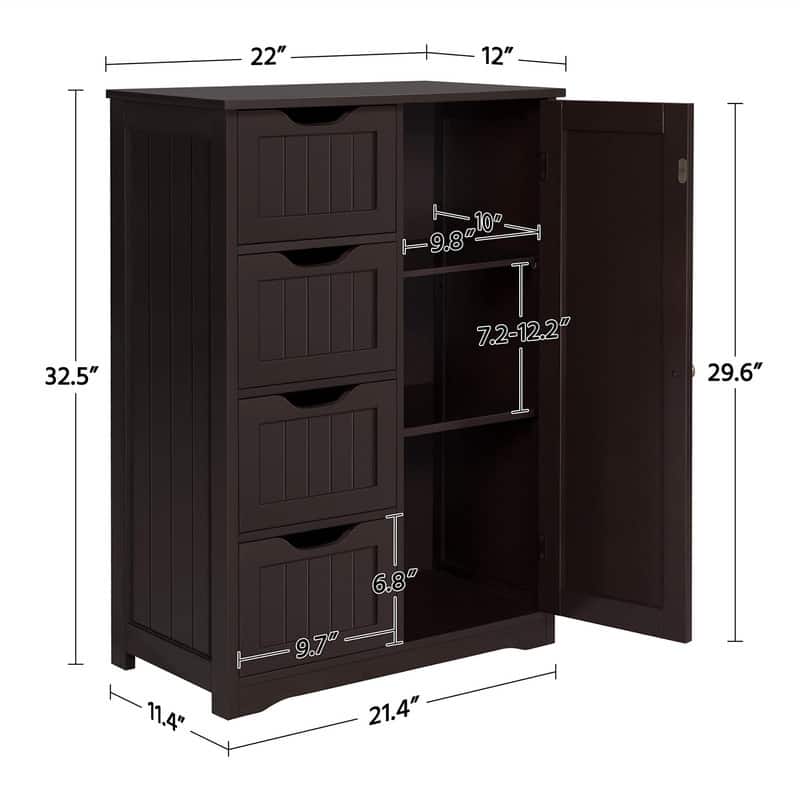 Wooden Floor Cabinet