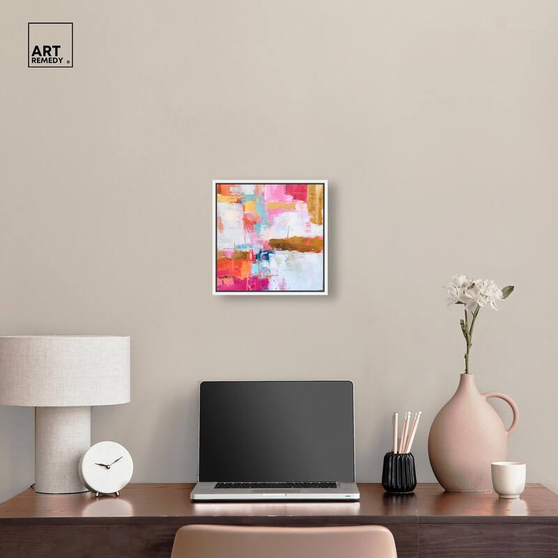 Exuberant Hues II Canvas by Art Remedy
