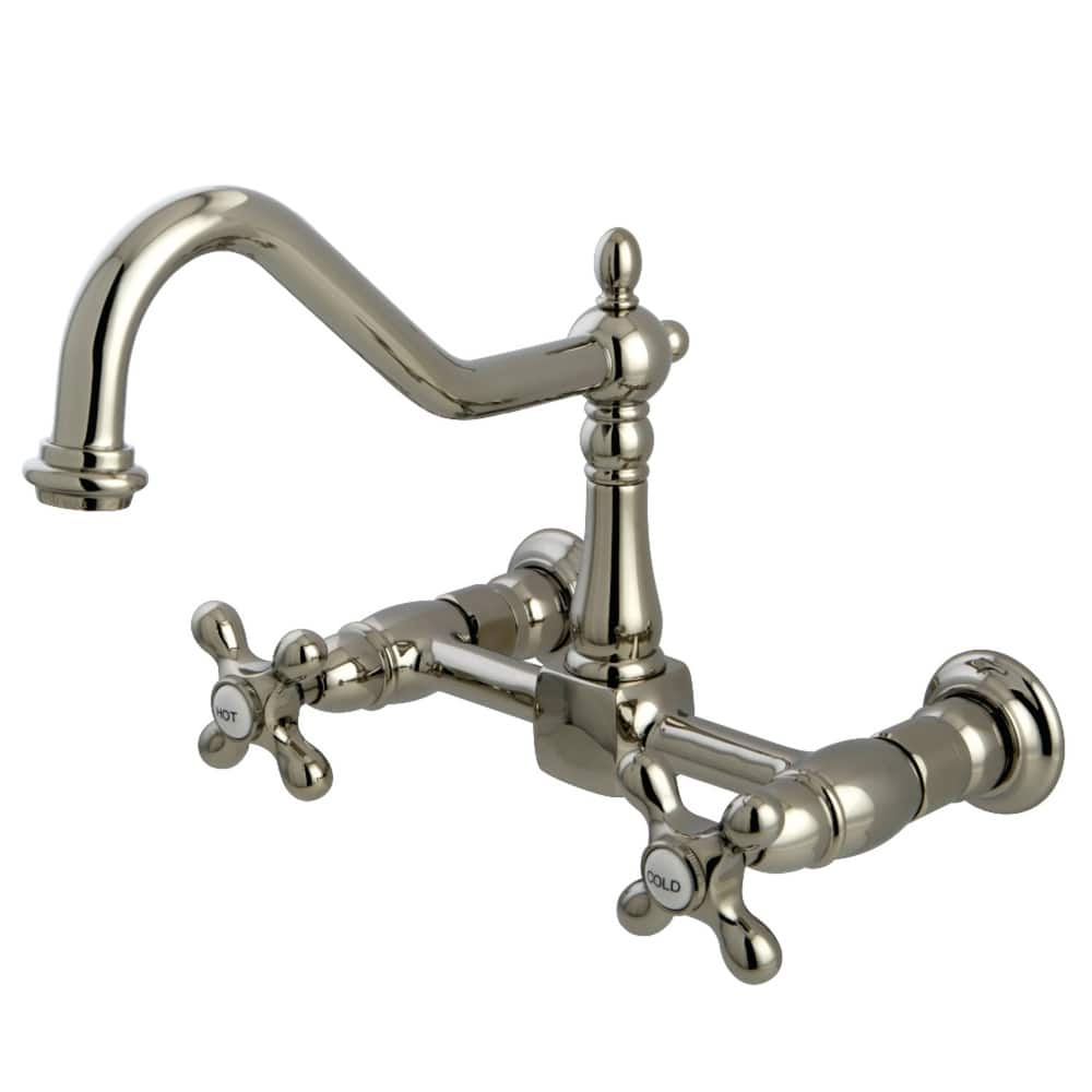 Heritage Two-Handle Wall Mount Kitchen Faucet