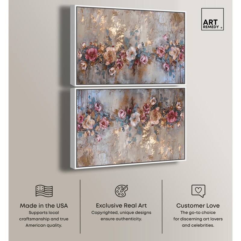 Mediterranean View Canvas by Art Remedy