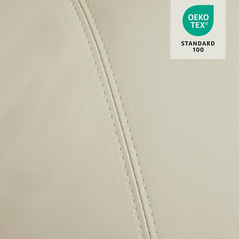 MCombo Electric Power Lift Recliner Chair Sofa with Massage and Heat, 3 Positions, USB Ports, Faux Leather 7040