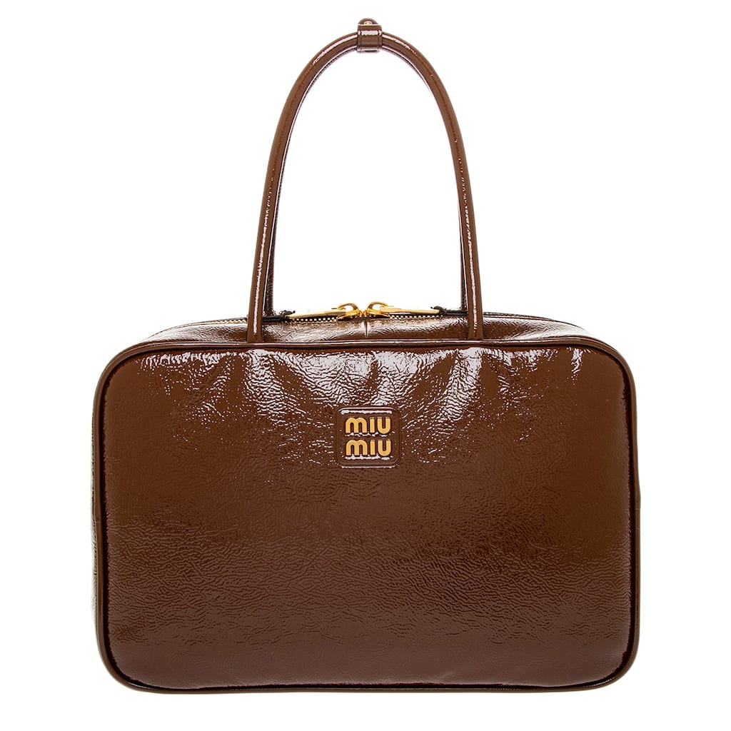 Miu Miu Beau Patent Leather Bag