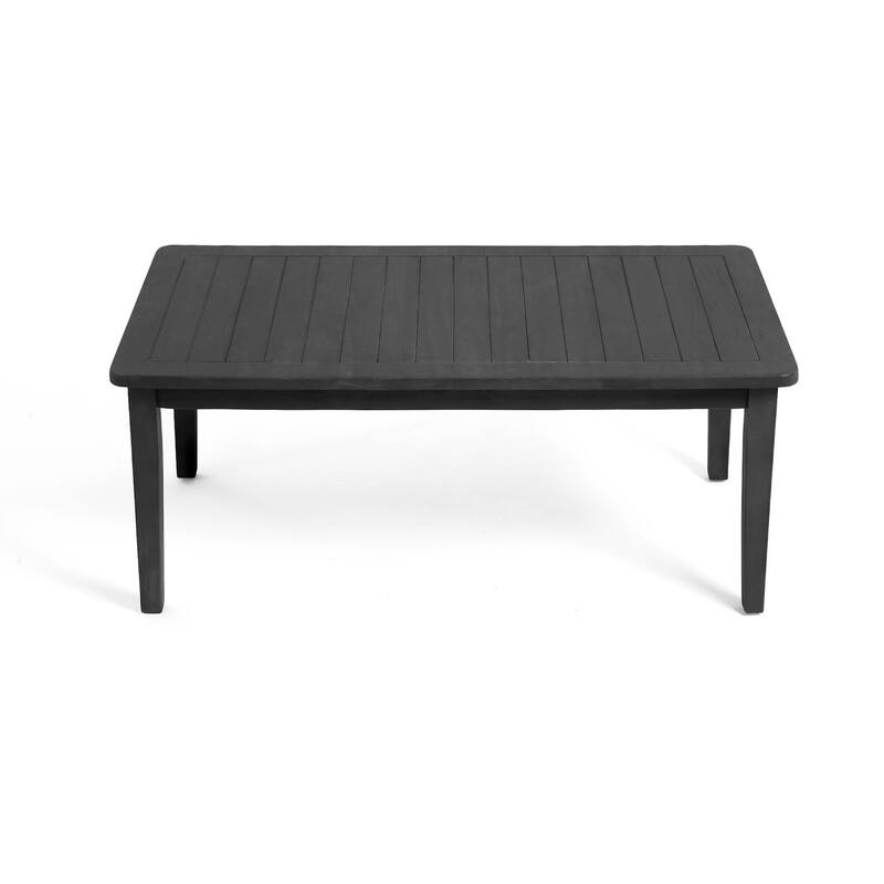 Iconic Classic Teak Outdoor Patio Rectangular Coffee Table