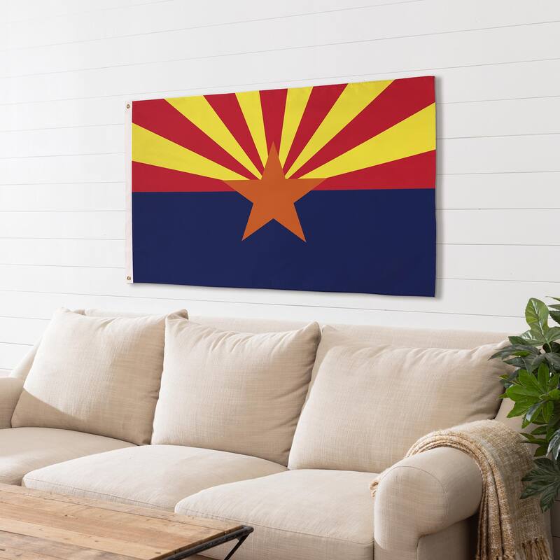 State of Arizona Double Sided Flag w/ 2 Grommets, 3'x5'