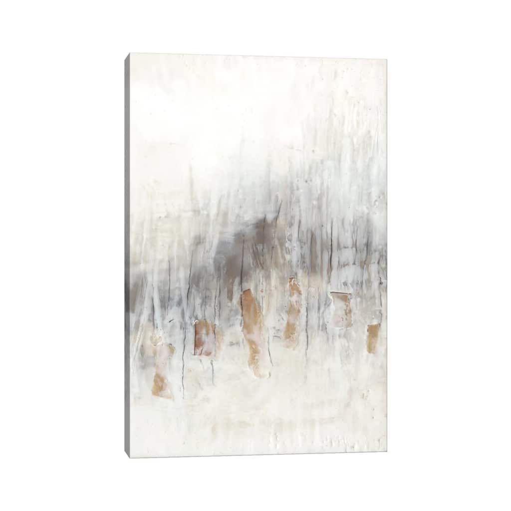 iCanvas "Neutral Wave II" by Jennifer Goldberger Canvas Print