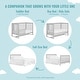preview thumbnail 5 of 3, Dream On Me Arlo 5-In-1 Convertible crib - Pebble Grey