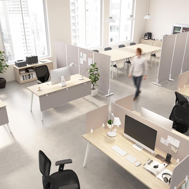 Bush Business Furniture 22W Office Desktop Privacy Screen
