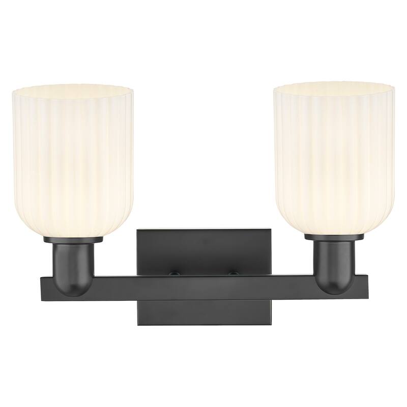 Innovations Lighting 716-2W-G559-5GWH Bridal Veil 2 Light 16" Wide