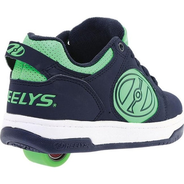 Children/'s Heelys Voyager Roller Shoe Navy//Bright Green