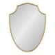preview thumbnail 12 of 12, Kate and Laurel Caskill Framed Shield Wall Mirror