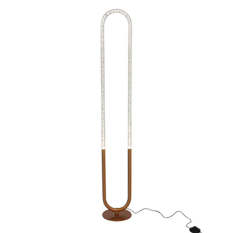 Contemporary Floor Lamp, LED Standing Light for Living Room Centerpiece, Bedroom & Office Lighting, LED Floor Lamp 110-120V