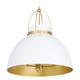 Option Studio White / Aged Brass