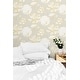 preview thumbnail 24 of 34, NextWall Lotus Floral Peel and Stick Wallpaper