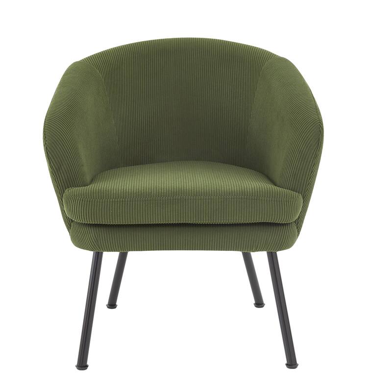 Mid Century Modern Upholstered Living Room Accent Chair