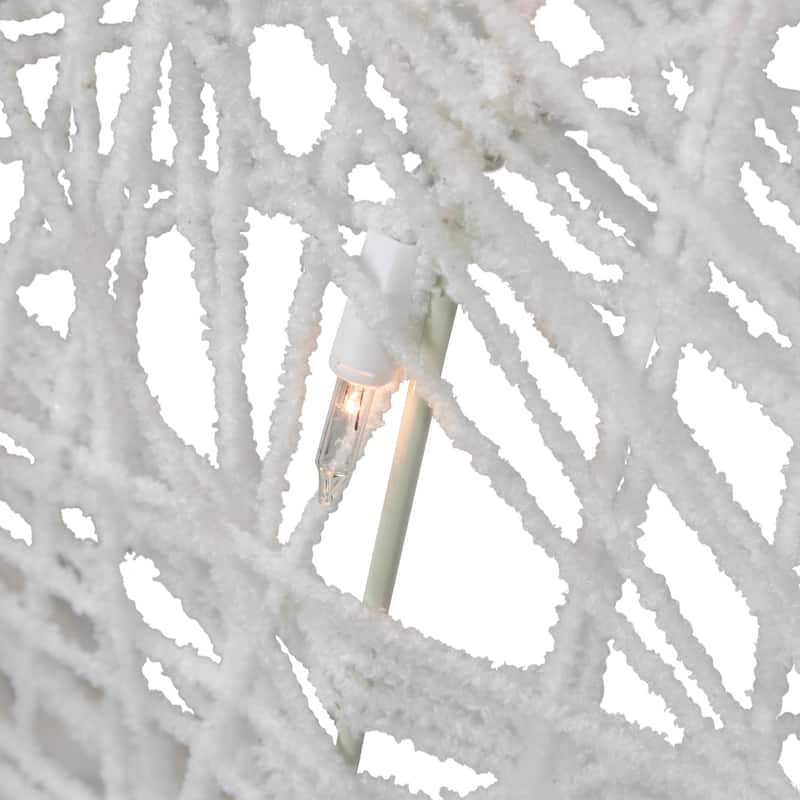 56" Lighted Ice Skating Snowman Outdoor Decoration
