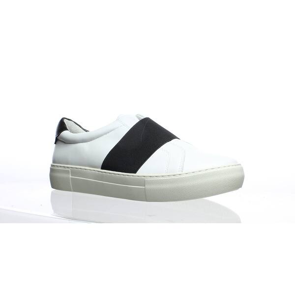 Shop J Slides Womens Adorn White Black Casual Flats Size 9