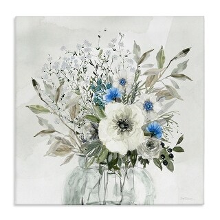 Stupell Bouquet of Country Florals Canvas Wall Art Design By Carol ...
