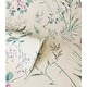 preview thumbnail 3 of 4, Fine Decor Mariko Teal Botanical Wallpaper