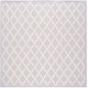 preview thumbnail 155 of 167, SAFAVIEH Handmade Cambridge Prudie Modern Moroccan Wool Rug 6' x 6' Square - Lavender/Ivory