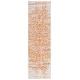 preview thumbnail 14 of 17, SAFAVIEH Madison Cyndie Distressed Vintage Boho Oriental Rug 2'3" x 10' Runner - Cream/Orange - Runner
