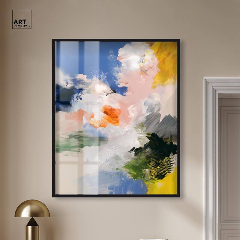 Clouds and Color I Shadowbox by Art Remedy