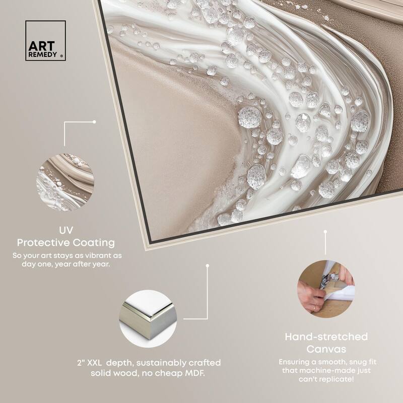Viscous Veils I Canvas by Art Remedy
