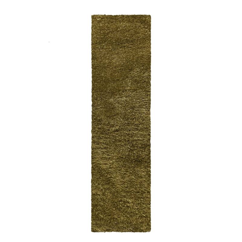 Superior Hand-tufted Plush Solid Shag Indoor Area Rug