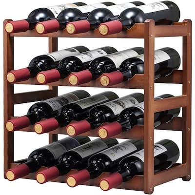 Sturdy and Durable Countertop Wine Storage Cabinet Shelf