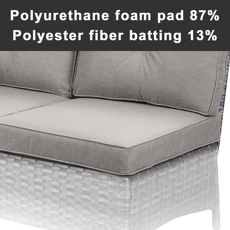 Gymojoy Outdoor Sofa Loveseat Corner Sofa Table Sets