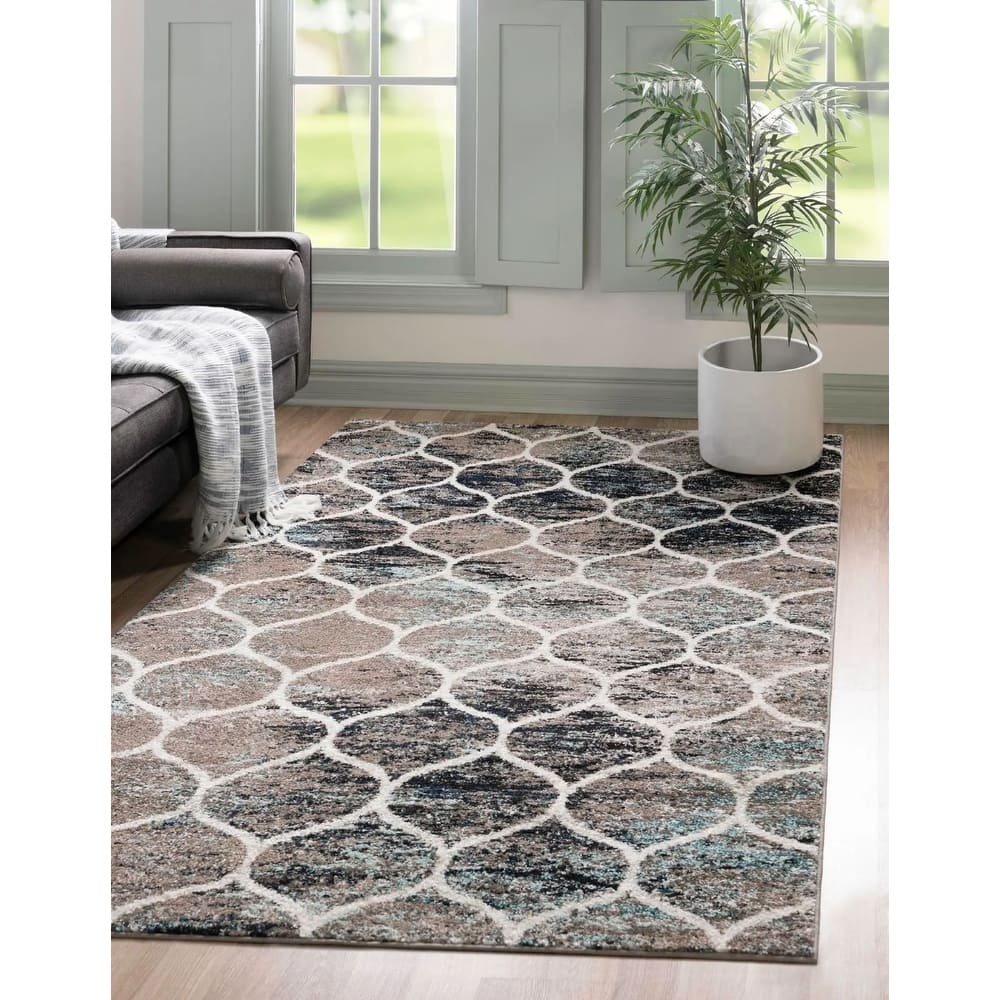 Contemporary Rosilan Collection Area Rug