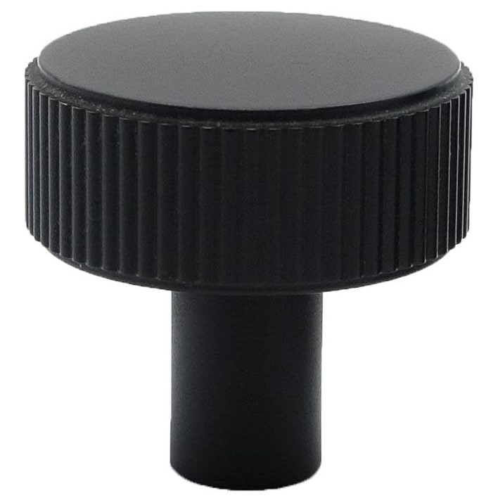 Hapny Home R04 Ribbed 1-3/8" Flat Ridged Round Solid Metal Coin