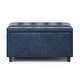 preview thumbnail 96 of 128, WYNDENHALL Essex 34-in. Wide Rectangular Storage Ottoman