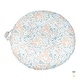 preview thumbnail 5 of 13, Serenity Light Gray Floor Cushion Forest Lilac