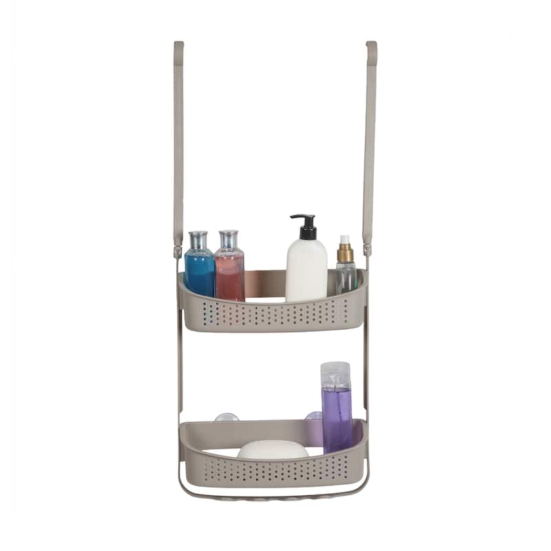 Bath Bliss 2 Way Convertible Shower Caddy in Grey