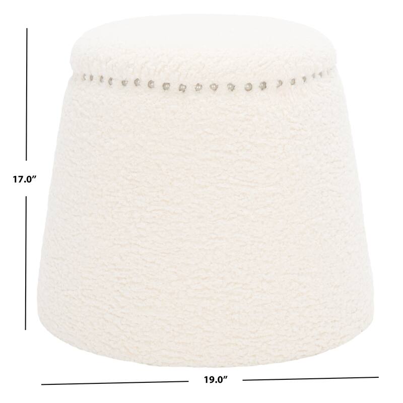 SAFAVIEH Couture Flavienne Ottoman