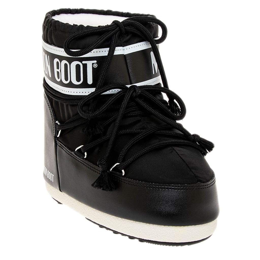 Moon Boot Icon Low Nylon Boots - Black