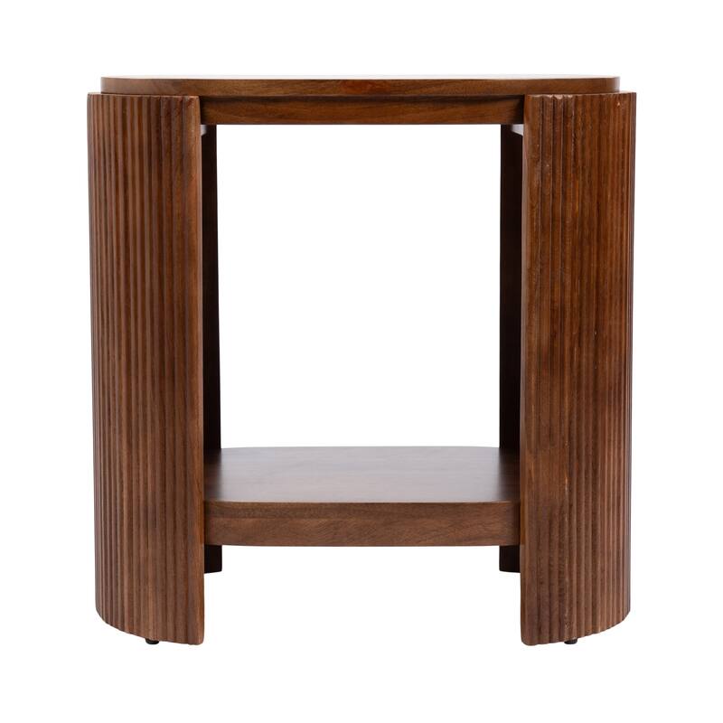 Kate and Laurel Cakora Capsule Wood Side Table