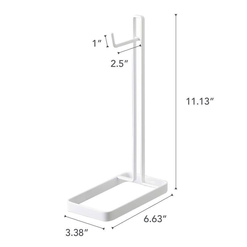 Yamazaki Home Banana Hanger, Steel - L 6.5 x W 3.35 x H 11.02 inches