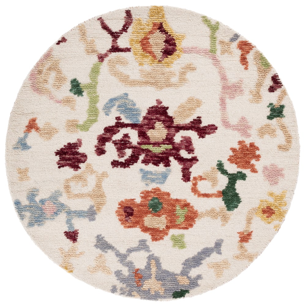 SAFAVIEH Handmade Aspen Hilla Boho Floral Wool Rug